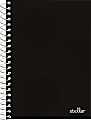 Office Depot® Brand Stellar Poly Notebook, 4-1/2" x 7", 1 Subject, College Ruled, 100 Sheets, Black 1 thumbnail image