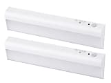 BLACK+DECKER PureOptics Battery-Operated Under Cabinet Light Bars, White, Pack Of 2 Light Bars 1 thumbnail image