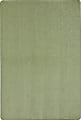 Joy Carpets Kid Essentials Solid Color Rectangle Area Rug, Endurance, 4' x 6', Sage 1 thumbnail image