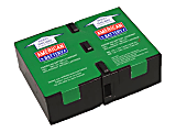 ABC RBC123 - UPS battery (equivalent to: APC RBC123) - 2 x battery - lead acid - 7 Ah - for P/N: BR900G-AR, BX1350M-LM60, SMT750RM2UC, SMT750RM2UNC, SMT750RMI2UC, SMT750RMI2UNC