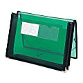 Smead® Inndura UltraColor Expanding Wallet, Letter Size, 5 1/4" Expansion, Green