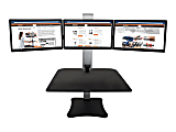 Victor DC475 High Rise Electric Triple Monitor Standing Desk - 23" to 34" Screen Support - 37.50 lb Load Capacity - DC475 1 thumbnail image