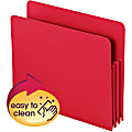 Smead® Poly Expanding File Pockets, Letter Size, 3 1/2" Expansion, Red, Pack Of 4 1 thumbnail image