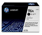 HP 96A Black Toner Cartridge, C4096A