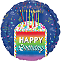 Amscan Birthday Foil Balloon, 18", Rainbow Slice 1 thumbnail image