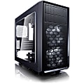 Fractal Design Focus G Computer Case with Side Window - Mid-tower - Black - 5 x Bay - 2 x 4.72" x Fan(s) Installed - ATX, Micro ATX, ITX Motherboard Supported - 6 x Fan(s) Supported - 2 x External 5.25" Bay