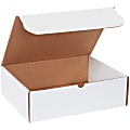 Partners Brand White Literature Mailers, 13" x 10"x 4", Pack Of 50