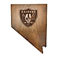 Imperial NFL Wooden Magnetic Keyholder, 8-1/2”H x 6”W x 3/4”D, Las Vegas Raiders