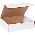 Partners Brand White Literature Mailers, 14 1/4" x 11 1/4" x 4", Pack Of 50