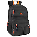 Summit Ridge Multi-Pocket Deluxe Backpack With 17” Laptop Sleeve, Black