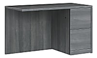 HON® 10500 48" Right Desk Return, Gray 1 thumbnail image