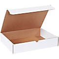 Office Depot® Brand White Literature Mailers, 15 1/8" x 11 1/8" x 3", Pack Of 50