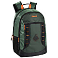 HEAD Utility Double Section Backpack With 17” Laptop Pocket, Green