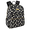 Jessica Simpson Daisy Travel Backpack With 15” Laptop Pocket, Black 1 thumbnail image