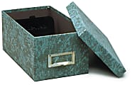 Globe Weis® Index Card Storage Tray, 4" x 6", 70% Recycled, Green 1 thumbnail image