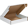 Partners Brand Deluxe Literature Mailers, 10" x 10" x 2", White, Pack Of 50 1 thumbnail image