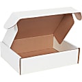 Partners Brand Deluxe Literature Mailers, 11 1/8" x 8 3/4" x 3", White, Pack Of 50 1 thumbnail image