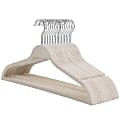 Elama Home Coat Hangers, Wheat, Pack Of 20 Hangers