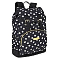 Jessica Simpson Daisy Drawstring Travel Backpack With 15” Laptop Pocket, Black 1 thumbnail image