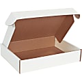 Office Depot® Brand Deluxe Literature Mailers, 15 1/8" x 11 1/8" x 3", White, Pack Of 50 1 thumbnail image