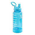 Takeya Tritan™ Motivational Water Bottle, 32 Oz, Breezy Blue