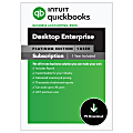 Intuit Quickbooks Desktop Enterprise Platinum, 2024, 1 User, 1-Year Subscription, Windows® Compatible, ESD 1 thumbnail image