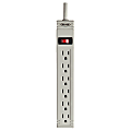 Belkin® Surge Protector, 6 Outlets, 3' Cord, 300 Joules, White 1 thumbnail image