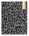 Office Depot® Brand Fashion Monthly Academic Planner, 8-1/4" x 10-3/4", Alphabet, July 2021 To June 2022, NS81020A 1 thumbnail image