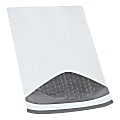 Partners Brand Bubble-Lined Poly Mailers, 7-1/4" x 12", White, Case Of 25 Mailers