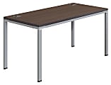 Boss Office Products Simple System Workstation, 60" x 24", Driftwood 1 thumbnail image