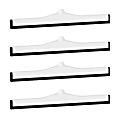 Gritt Commercial Double Neoprene Foam Floor Squeegee With Plastic Frame, 18” x 2”, White, Pack Of 4 Squeegees 1 thumbnail image