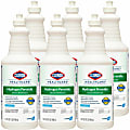 Clorox Healthcare Pull-Top Hydrogen Peroxide Cleaner Disinfectant - Ready-To-Use - 32 fl oz (1 quart) - 6 / Carton - Clear
