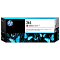 HP 745 High-Yield Chromatic Red Ink Cartridge, F9K06A