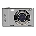 Minolta MND20 44-Megapixel HD 16x Zoom Digital Camera With 2.7K Quad Lens, Silver