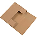 Partners Brand Multi-Depth Easy-Fold Mailers, 12 1/8" x 9 1/8" x 2", Kraft, Pack Of 50 1 thumbnail image