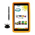 Linsay F7 Tablet, 7" Screen, 2GB Memory, 64GB Storage, Android 13, Kids Orange 1 thumbnail image