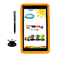 Linsay F7 Tablet, 7" Screen, 2GB Memory, 64GB Storage, Android 13, Kids Orange