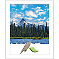 Amanti Art Picture Frame, 26" x 32", Matted For 22" x 28", Wedge White 1 thumbnail image
