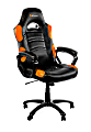 Arozzi Enzo Series Gaming Racing-Style Swivel Chair, Black/Orange