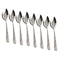 Martha Stewart Everyday 8-Piece Stainless Steel Dinner Spoon Set, Silver 1 thumbnail image