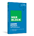H&R Block Premium 2023 Tax Software, For PC/Mac, Product Key/Download