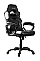 Arozzi Enzo Gaming Racing-Style Swivel Chair, Black/White