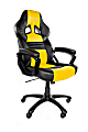 Arozzi Monza Gaming Racing-Style Chair, Yellow/Black