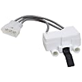 Exact Replacement Parts Dryer Door Switch Replacement For Whirlpool 3406107, White, ER3406107