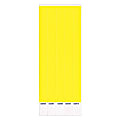 Amscan Waterproof Paper Wristbands, 3/4" x 10", Solid Yellow, Pack Of 100 Wristbands 1 thumbnail image