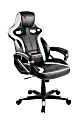 Arozzi Milano Enhanced Gaming Racing-Style Chair, Black/White 1 thumbnail image