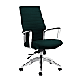 Global® Accord High-Back Tilter Chair, 44"H x 25"W x 25"D, Spruce