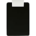 Saunders Antimicrobial Clipboard - 8 1/2" x 11" Sheet Size - Black, White - 1 Each 1 thumbnail image