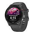 Garmin Forerunner 255 Running Smartwatch, Slate Gray