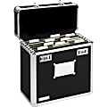 Vaultz Locking Storage File Tote Letter Size 12 14 x 13 34 x 7 14 Black ...